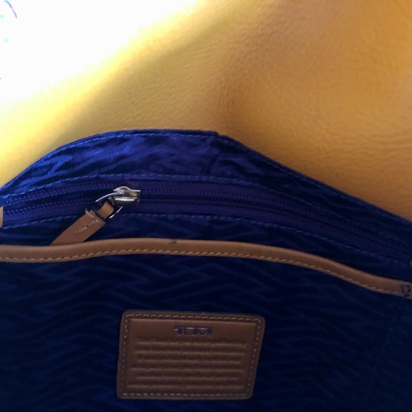 TUMI Leather Tassel Bag - Picture 2 of 2